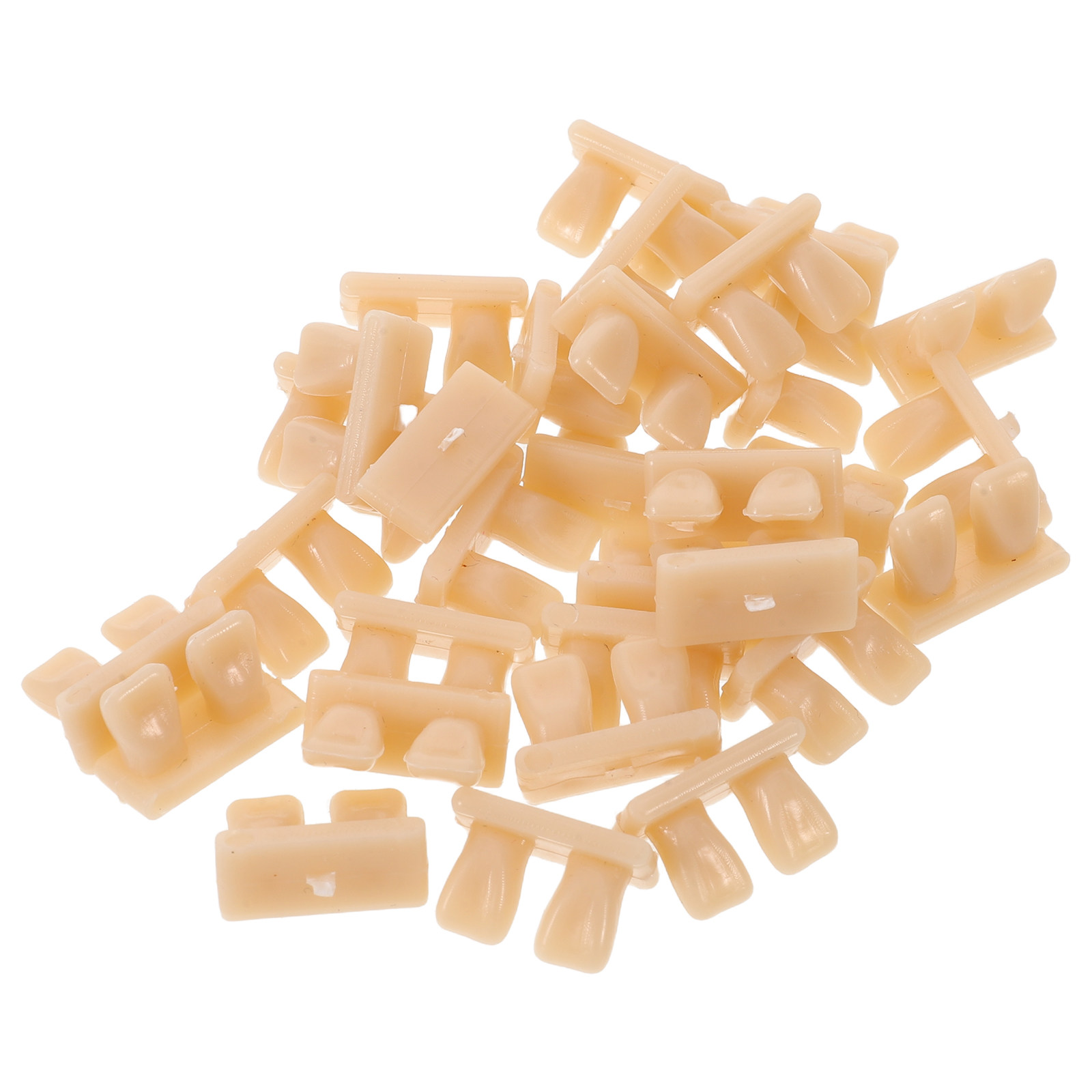 Resin Craft Projects - 50Pcs Miniature Resin Teeth for Crafting