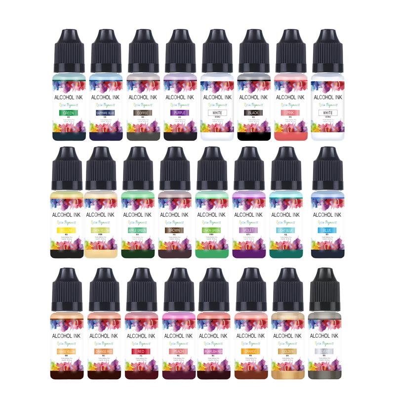 10ml/Bottle 22Colors Alcohol I - Resin Dye Alcohol recension och pris
