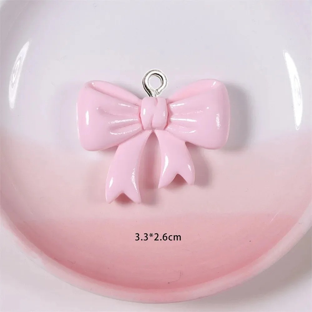 10 Pieces Candy Color Bow Resi - Resin Craft Projects recension och pris