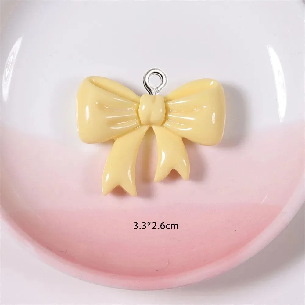 10 Pieces Candy Color Bow Resi - Resin Craft Projects recension och pris