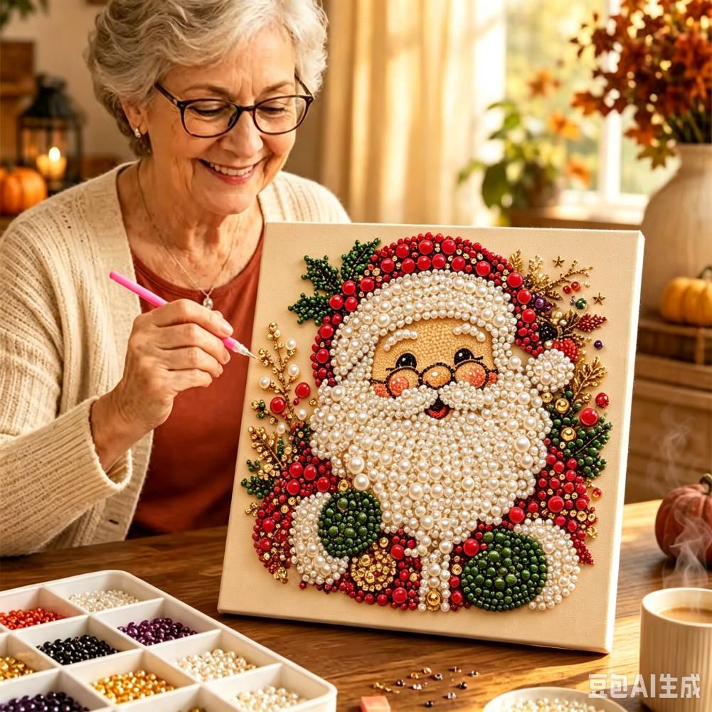 5D Christmas Pearl Diamond Pa - Resin Craft For Beginners recension och pris