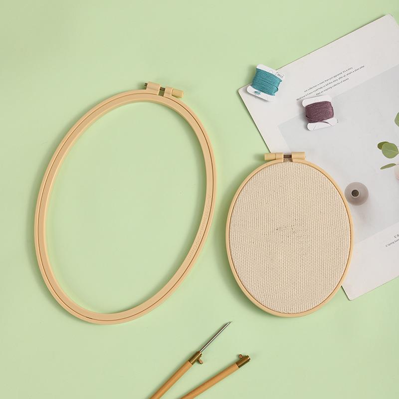 Imitation Bamboo Plastic Oval  - Wood Ring Blank recension och pris