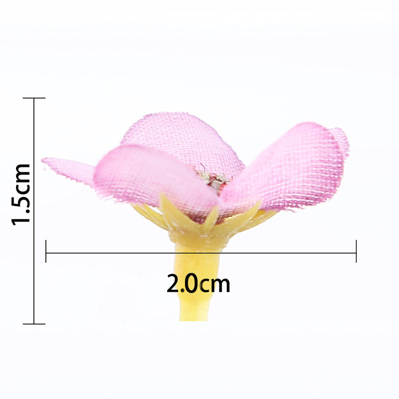 50&100pcs Mini Silk Mix Color  - Dried Flower Bulk recension och pris