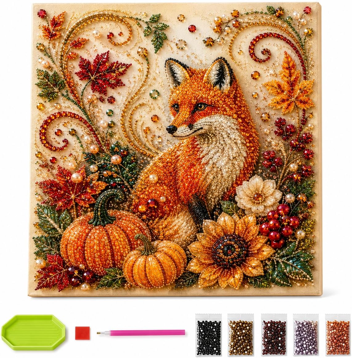 Autumn Diamond Pearl Painting  - Resin Craft For Beginners recension och pris