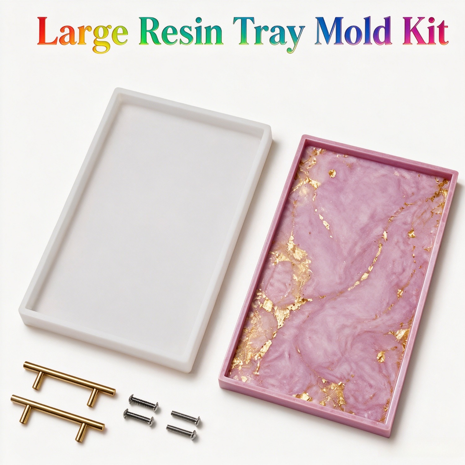 Resin Silicone Moulds, 2D Flat - Silicone Mold Tray recension och pris