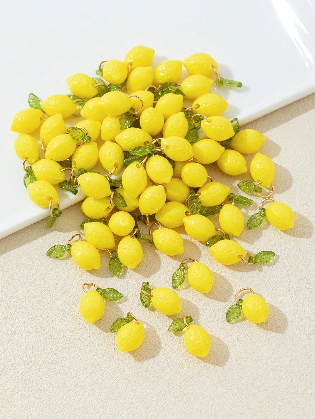 10Pcs 3D Lemon Resin Charms Pe - Resin Crafts Diy recension och pris