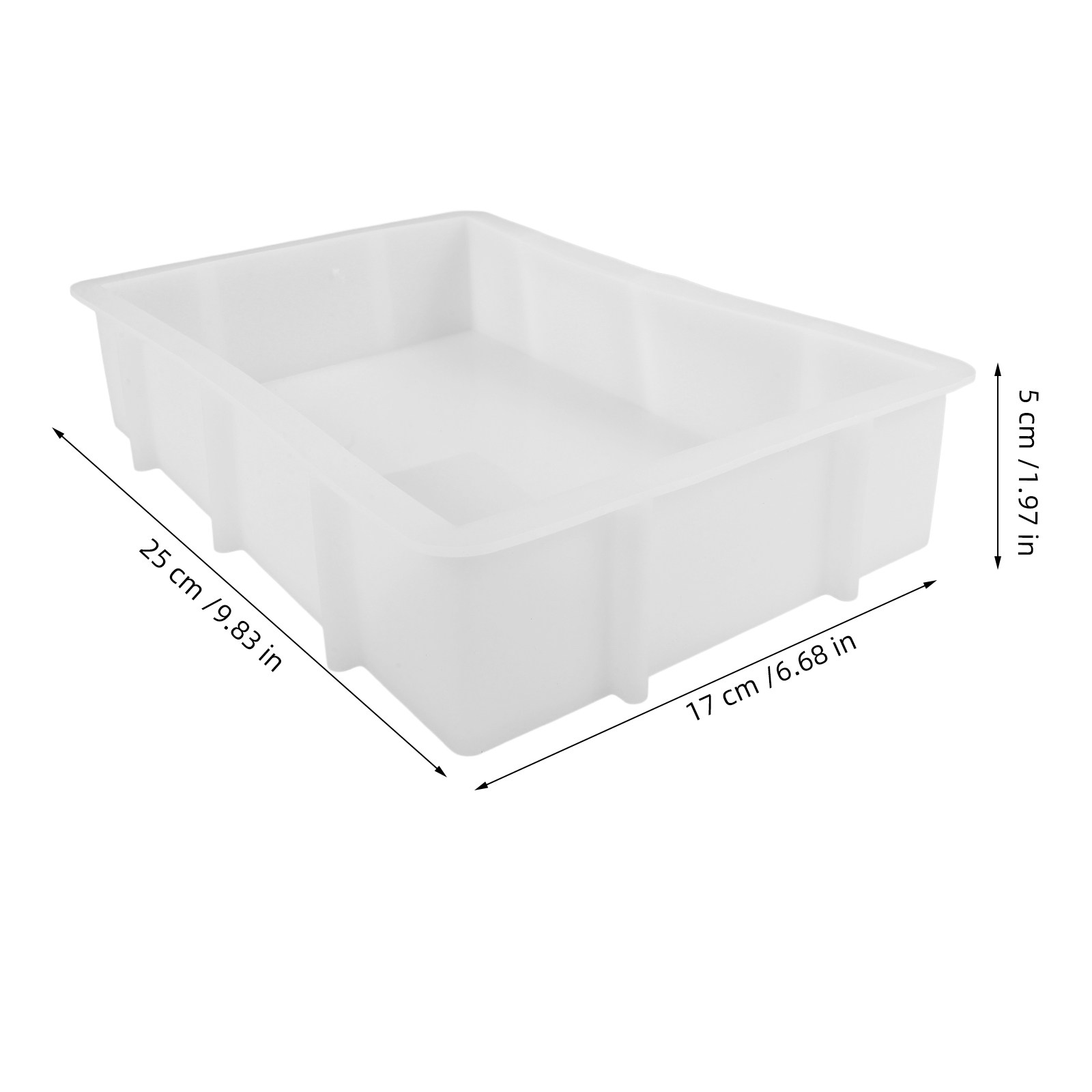 Large Rectangle Resin Silicone - Silicone Mold Tray recension och pris