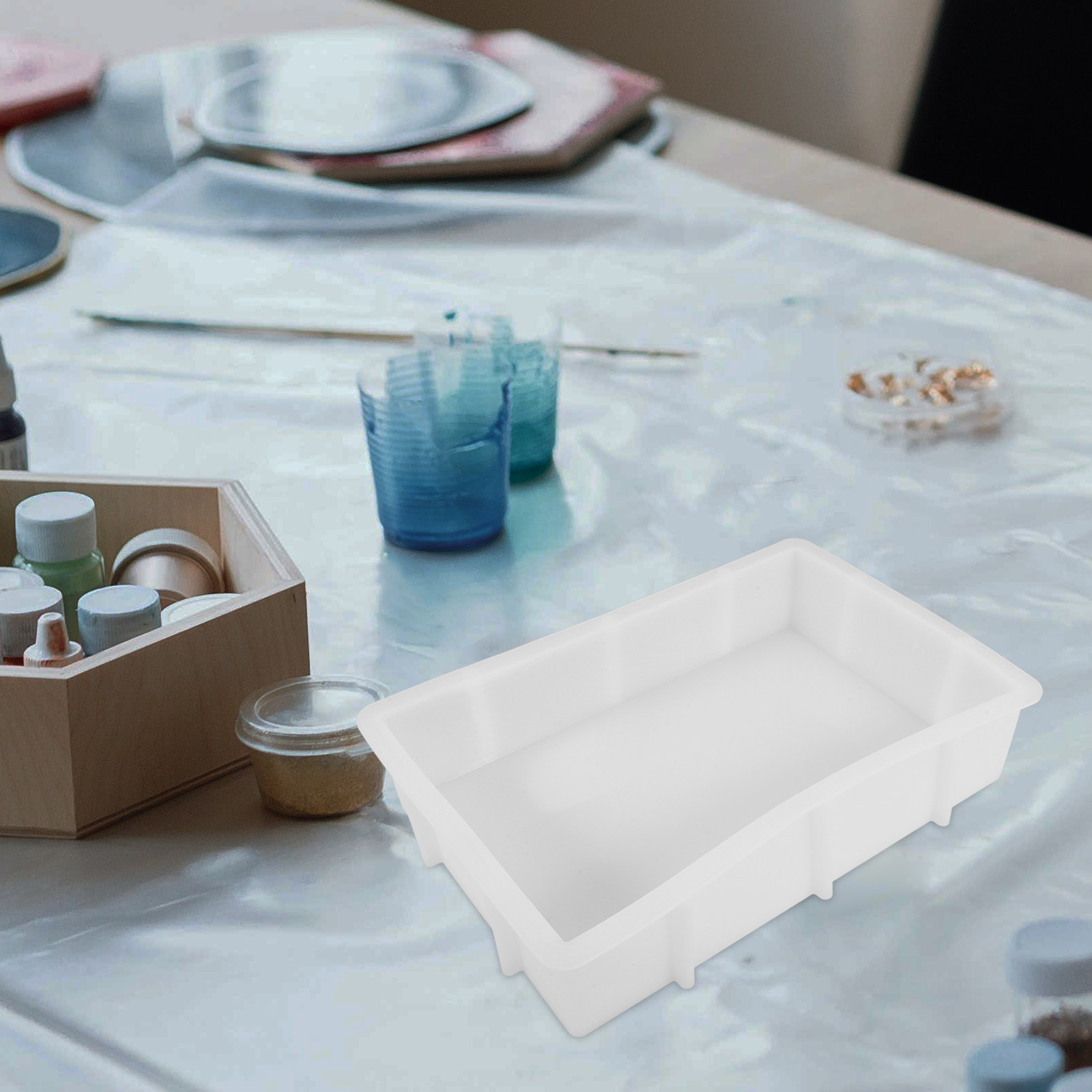 Large Rectangle Resin Silicone - Silicone Mold Tray recension och pris