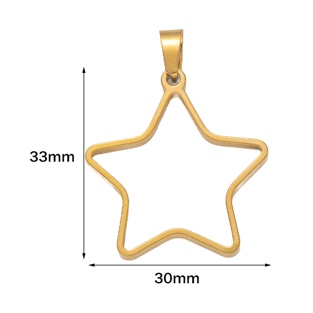 5pcs Stainless Steel Open Back - Resin Craft Projects recension och pris