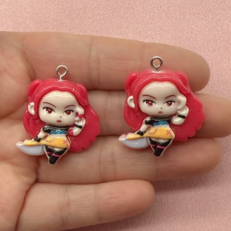 10pcs resin cartoon pendant, D - Resin Craft Projects recension och pris
