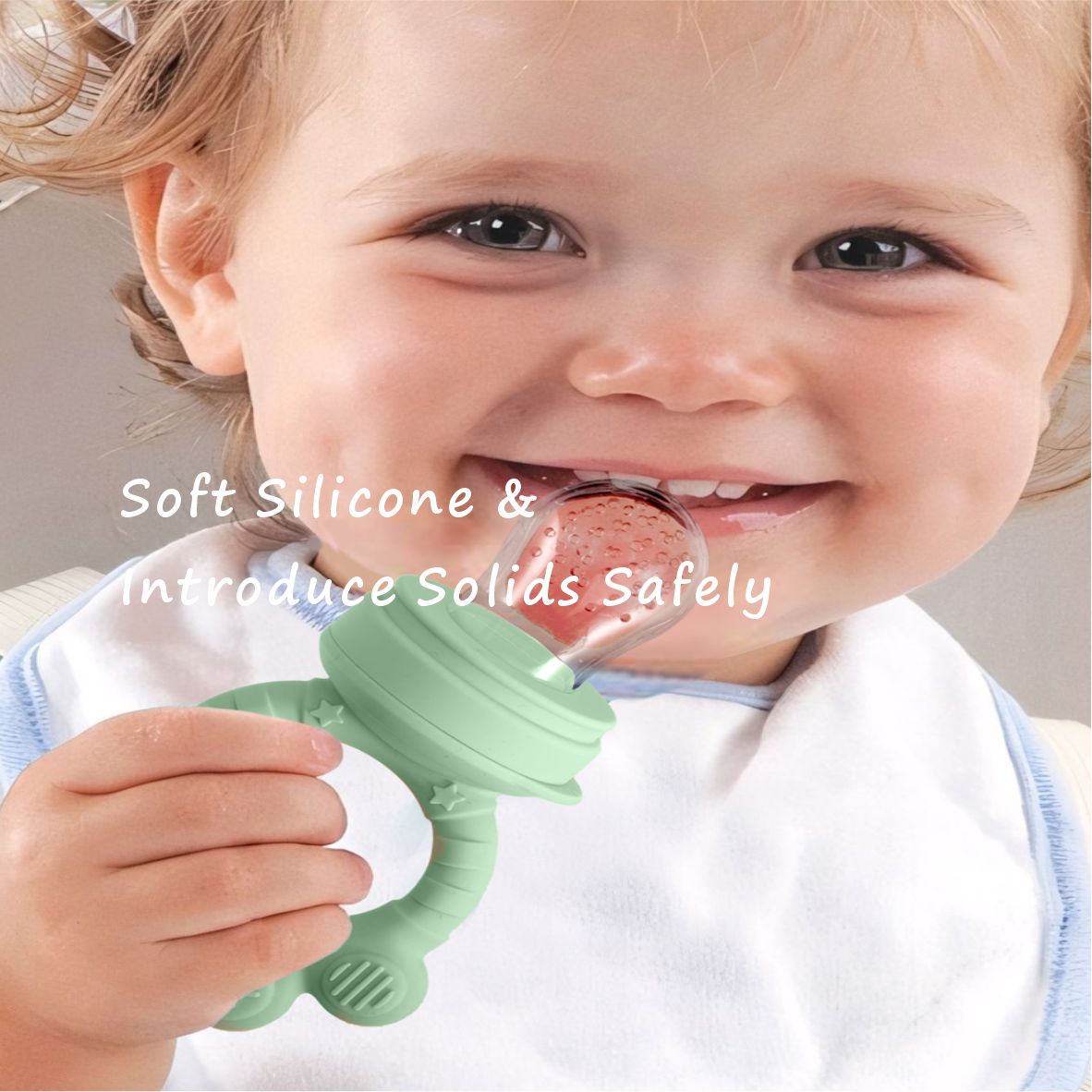 Baby Fruit Food Feeder & Freez - Silicone Mold Tray recension och pris