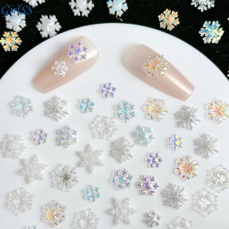 1Set Assorted White Glittering - Resin Glitter Pack recension och pris