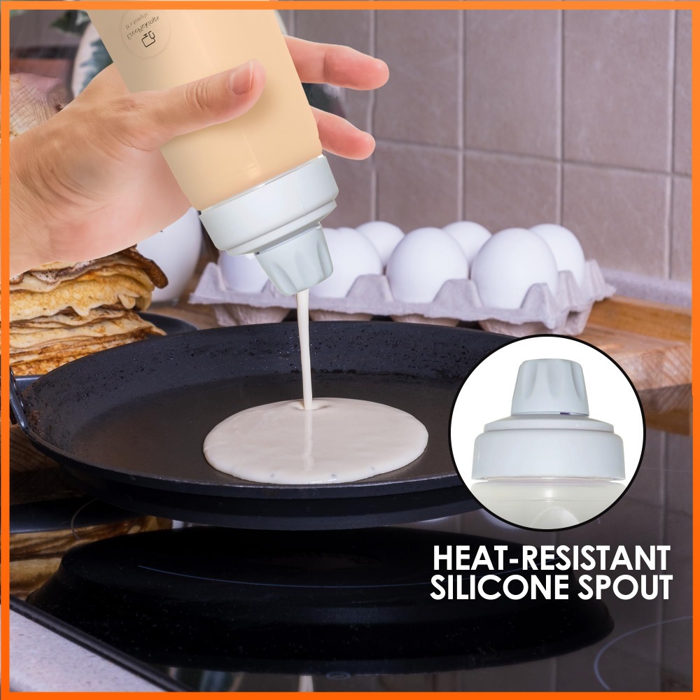 1000ML Silicone Pancake Batter - Mixing Cup Silicone recension och pris