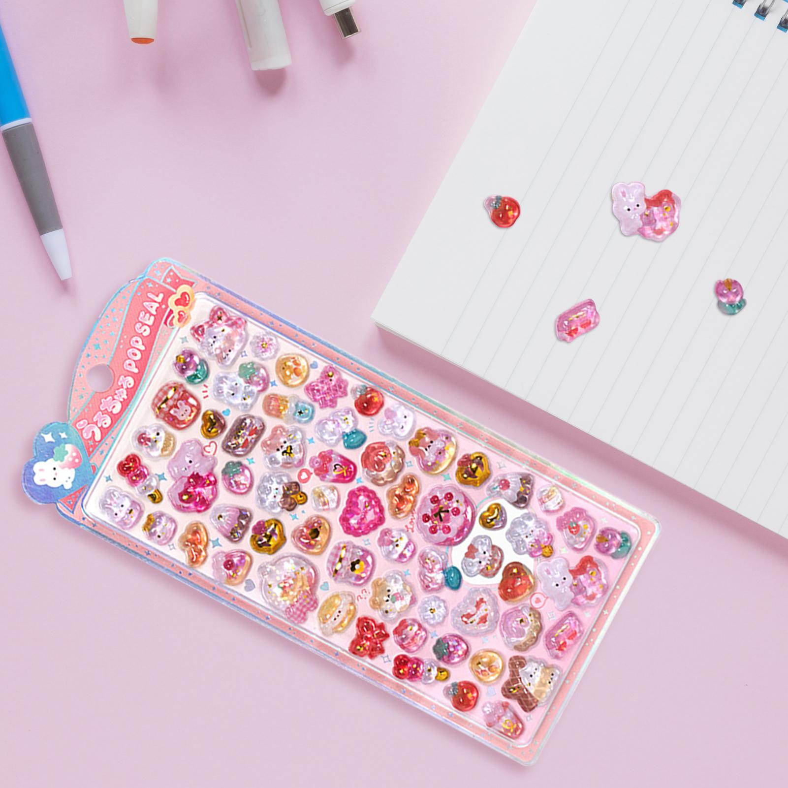 Cute Sticker Pack 3D Glitter S - Resin Glitter Pack recension och pris