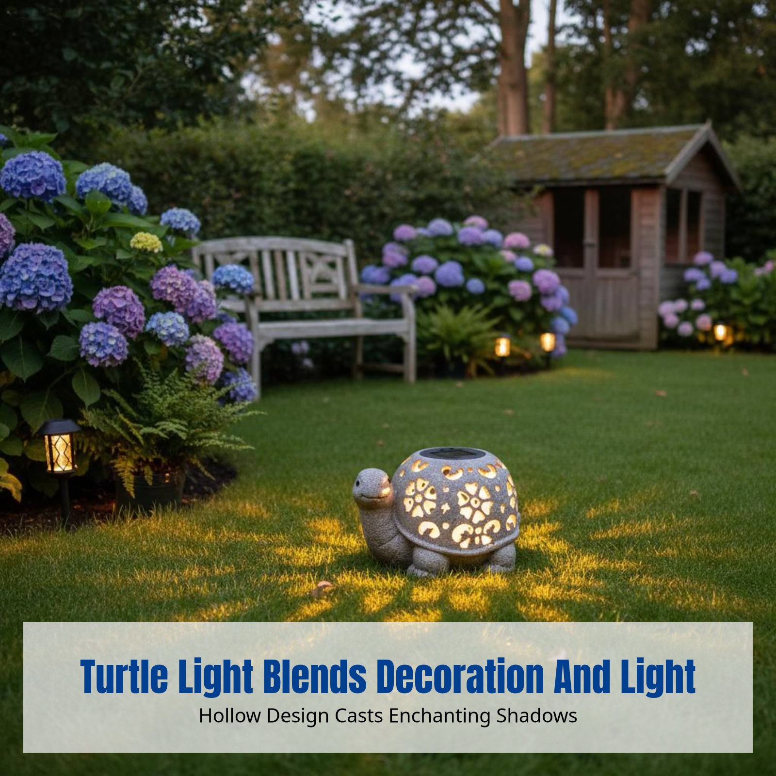 Garden Decor, Solar Hollow Tur - Resin Crafts recension och pris