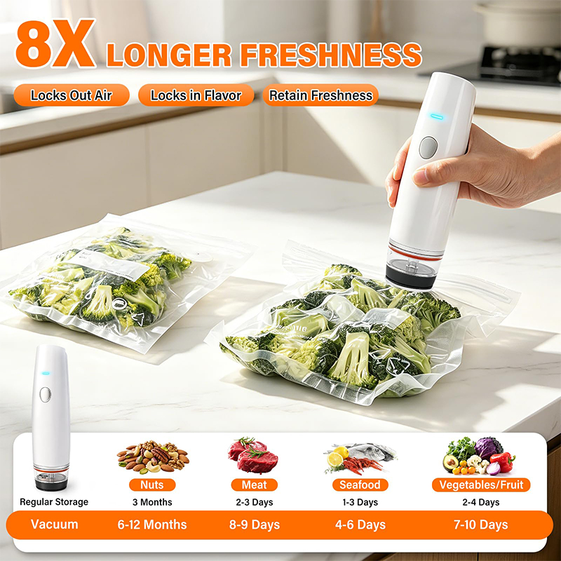 Rechargeable Handheld Vacuum S - Vacuum Chamber Small recension och pris