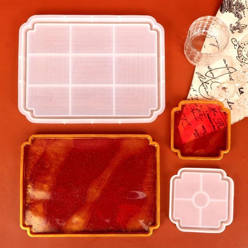 Chinese Tray Mold for DIY Maki - Geode Mold Silicone recension och pris