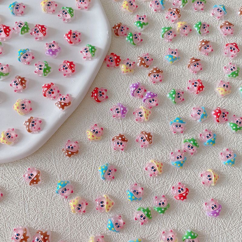 2/10/20pcs Kirby Nail Charms 3 - Resin Crafts recension och pris