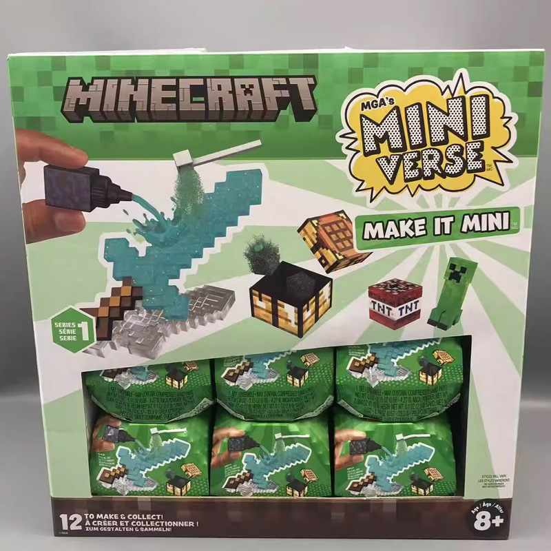 Original MGA Miniverse Minecra - Resin Crafting Minecraft recension och pris