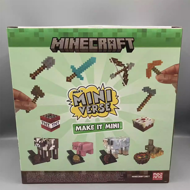 Original MGA Miniverse Minecra - Resin Crafting Minecraft recension och pris