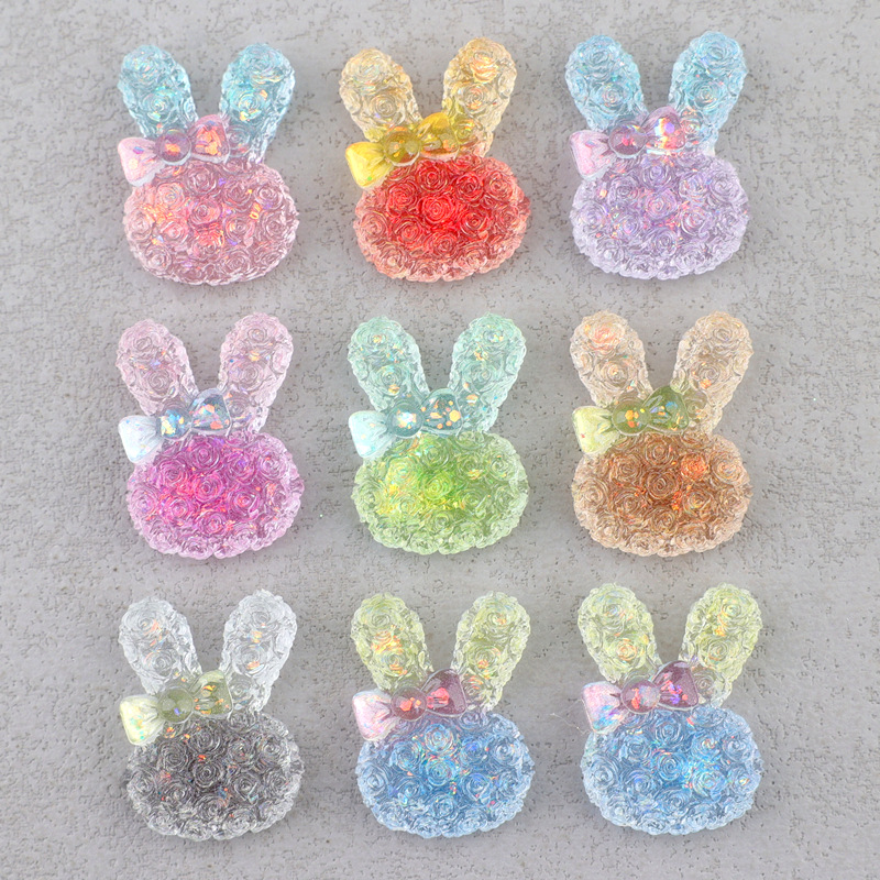 5PCS 18*25mm Luminous Gradient - Resin Crafts Diy recension och pris