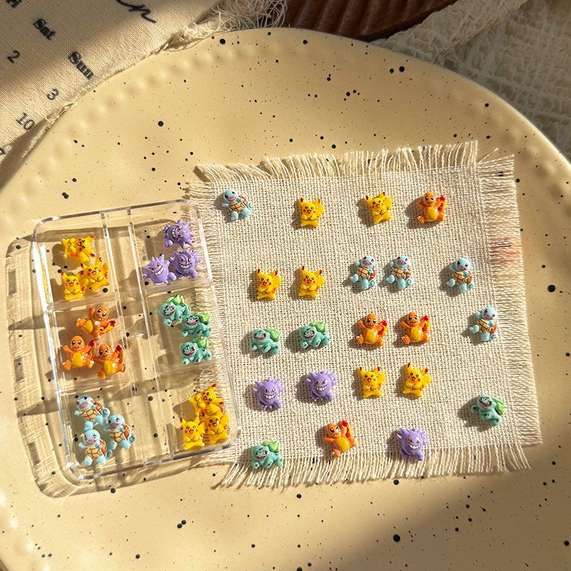 Pokemon nail art accessories,  - Resin Crafts recension och pris