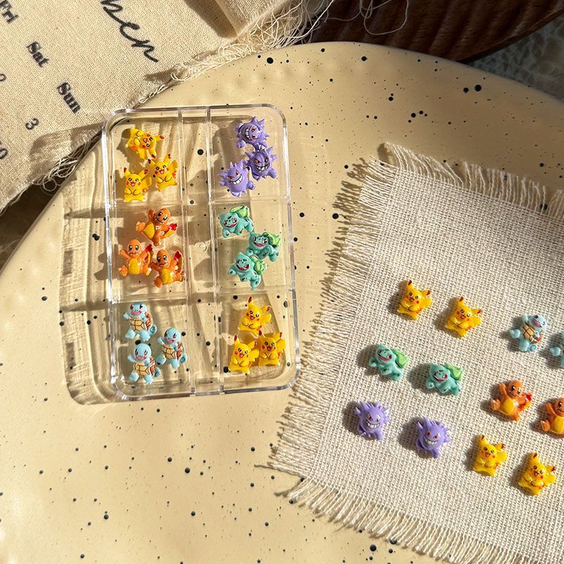 Pokemon nail art accessories,  - Resin Crafts recension och pris