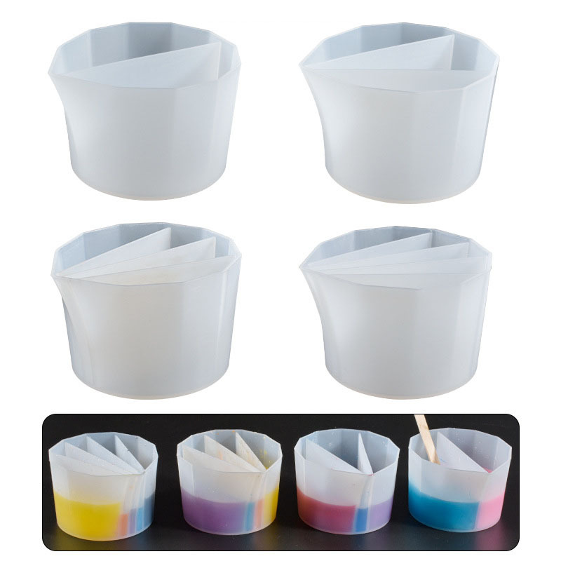 Split Cups for Paint Pouring,  - Mixing Cup Silicone recension och pris