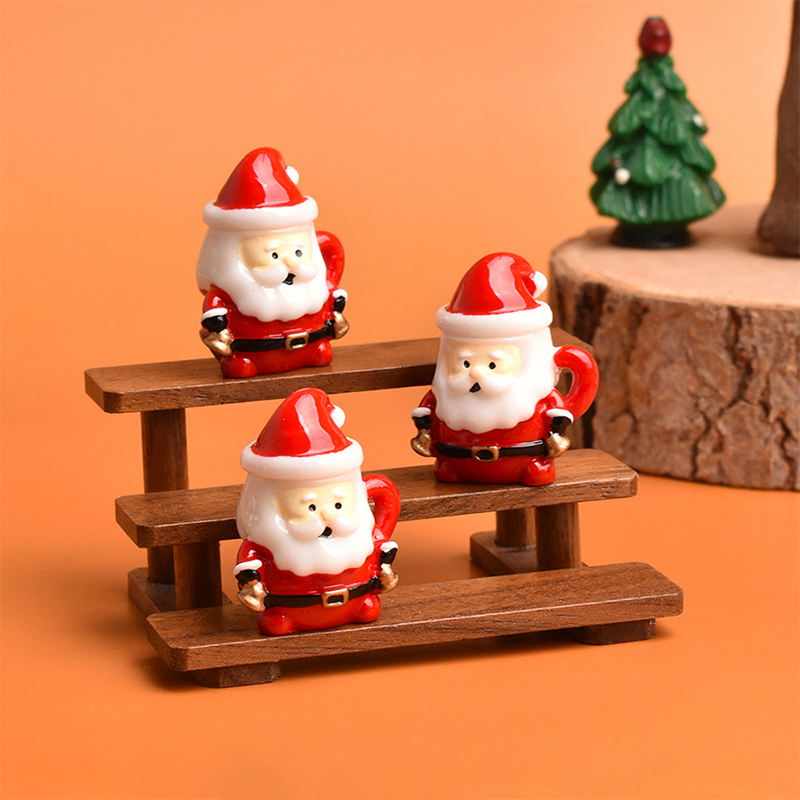 Mini Santa Teacup Ornament - R - Resin Crafts recension och pris