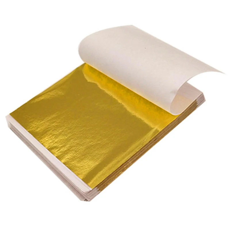 100Pcs 9Cm Individually Packag - Gold Foil Flakes recension och pris