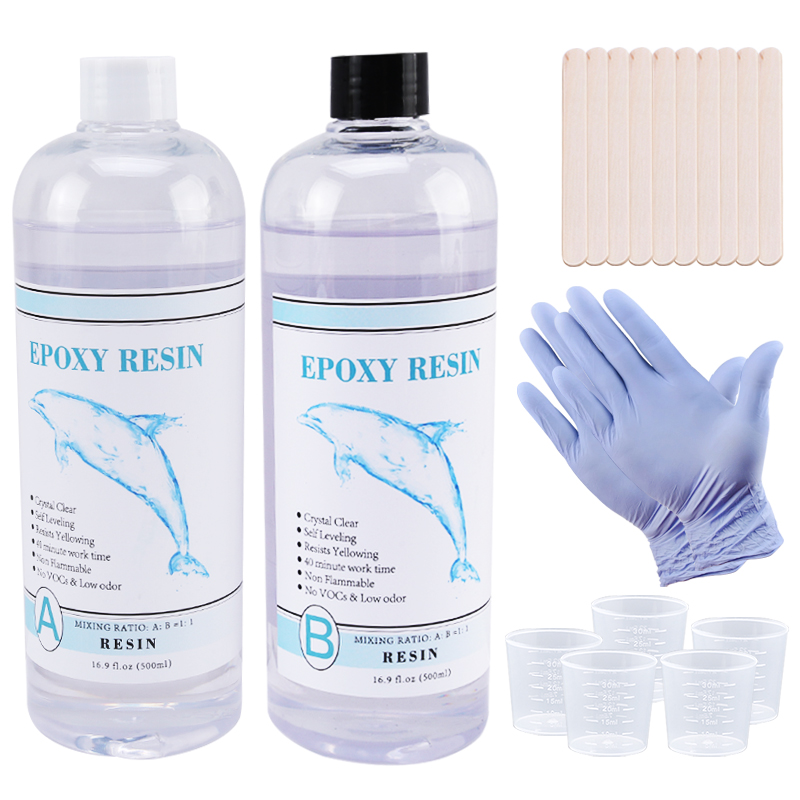 1:1 Clear Epoxy Resin Crystal  - Mixing Cup Silicone recension och pris