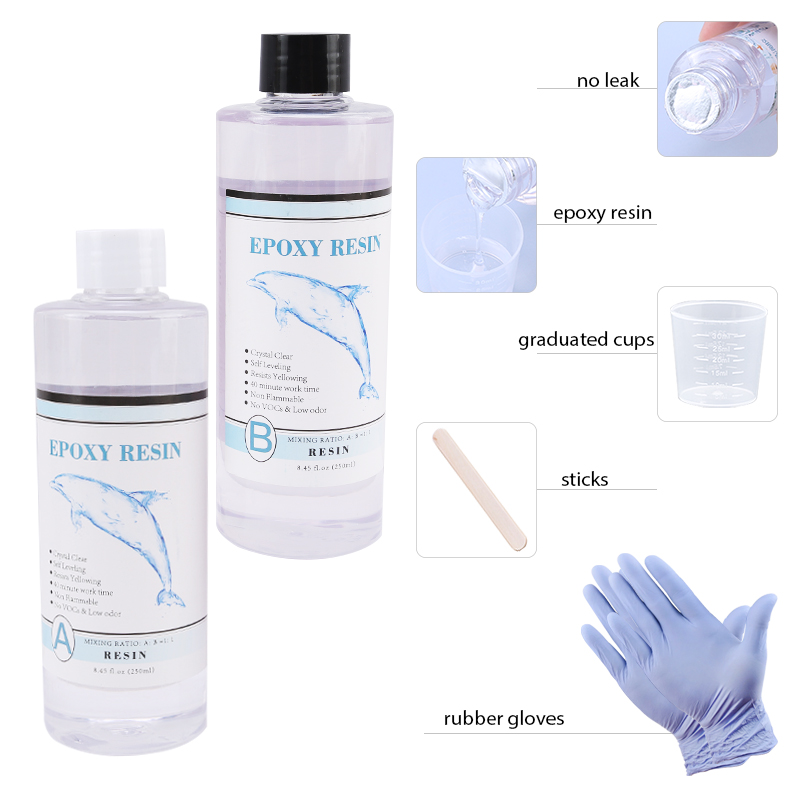 1:1 Clear Epoxy Resin Crystal  - Mixing Cup Silicone recension och pris