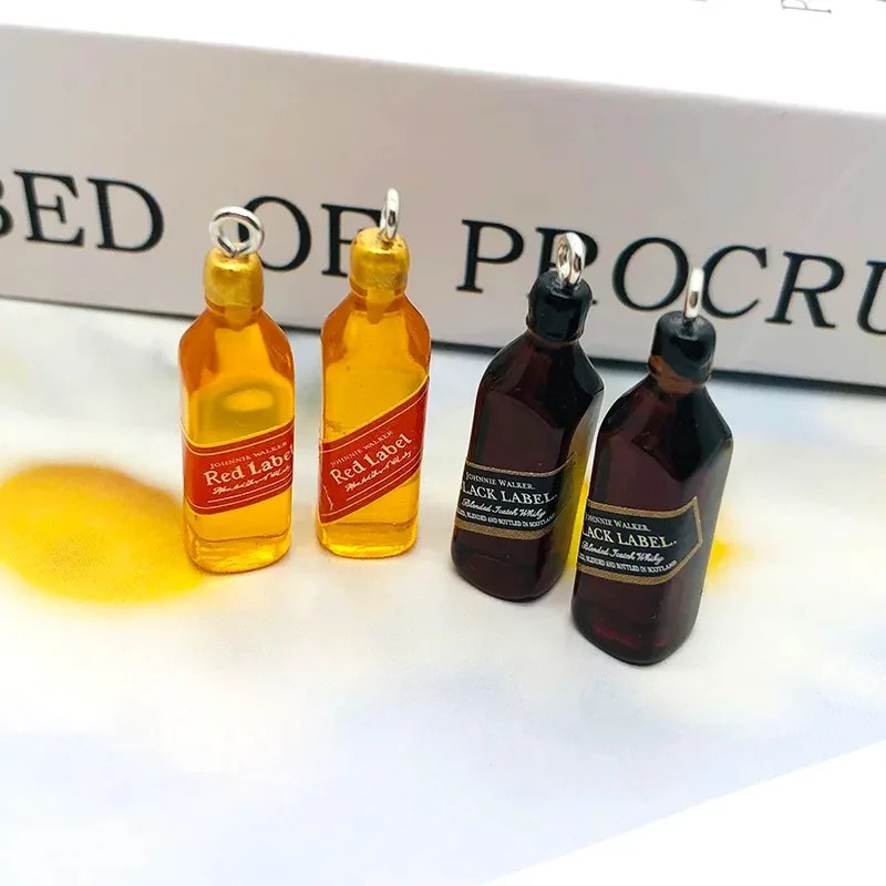 10Pcs Tiny Wine Bar Bottle Res - Resin Craft Projects recension och pris