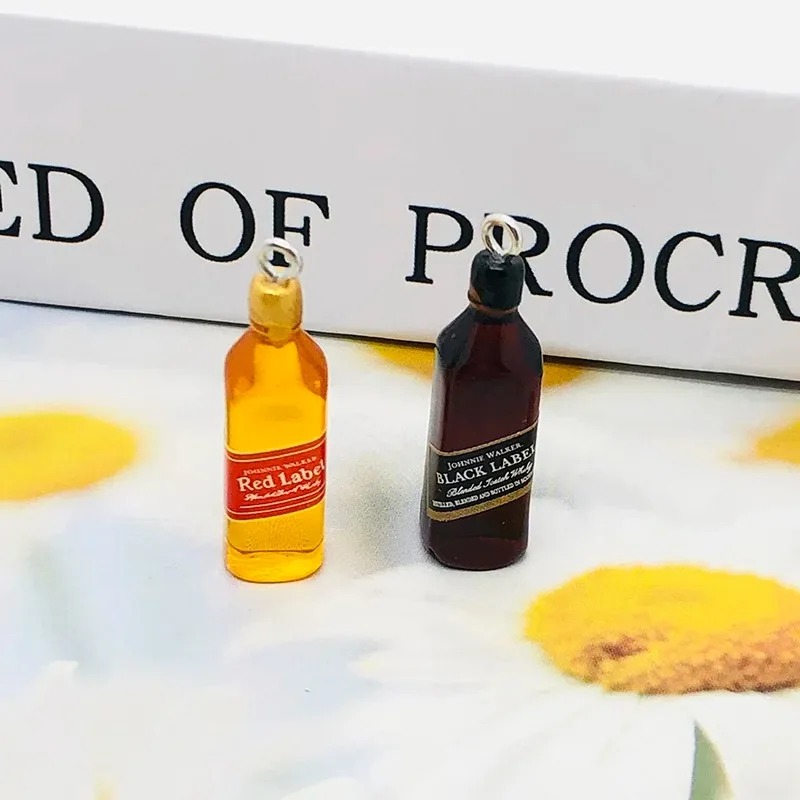 10Pcs Tiny Wine Bar Bottle Res - Resin Craft Projects recension och pris