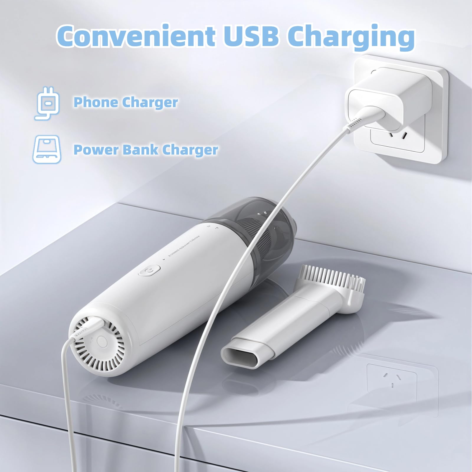 Portable Car Vacuum Cleaner, C - Vacuum Chamber Small recension och pris