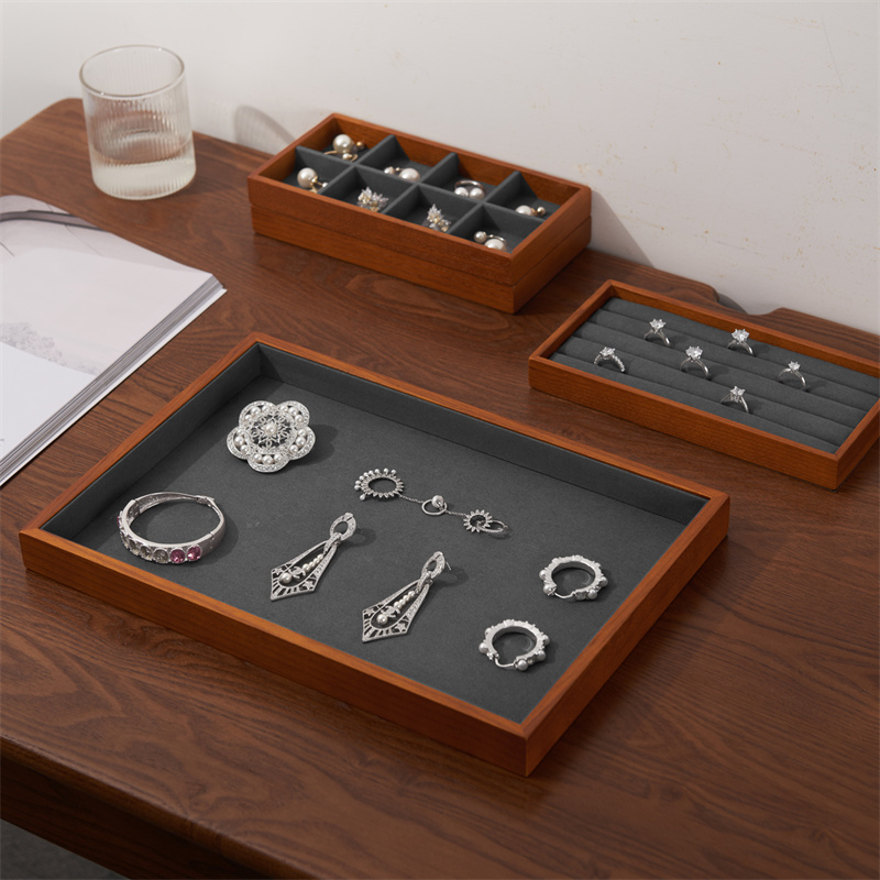 Oirlv Wooden Jewelry Organizer - Wood Ring Blank recension och pris