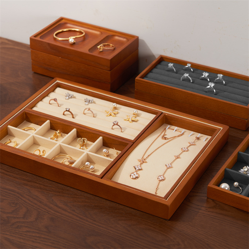 Oirlv Wooden Jewelry Organizer - Wood Ring Blank recension och pris