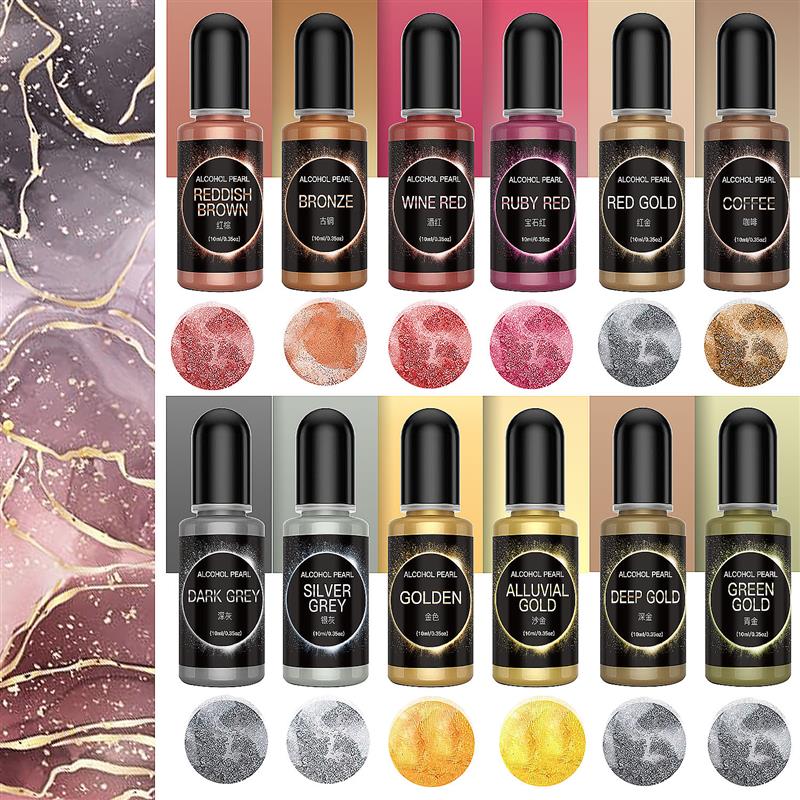 10ml Epoxy Resin Pigment Liqui - Resin Dye Alcohol recension och pris