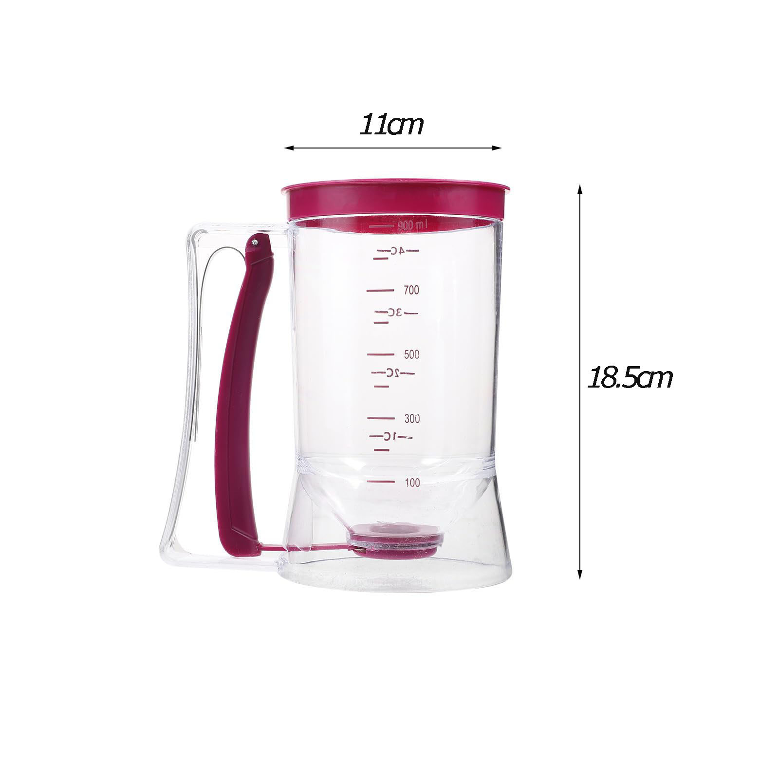 900ml Batter Dispenser Cupcake - Mixing Cup Silicone recension och pris