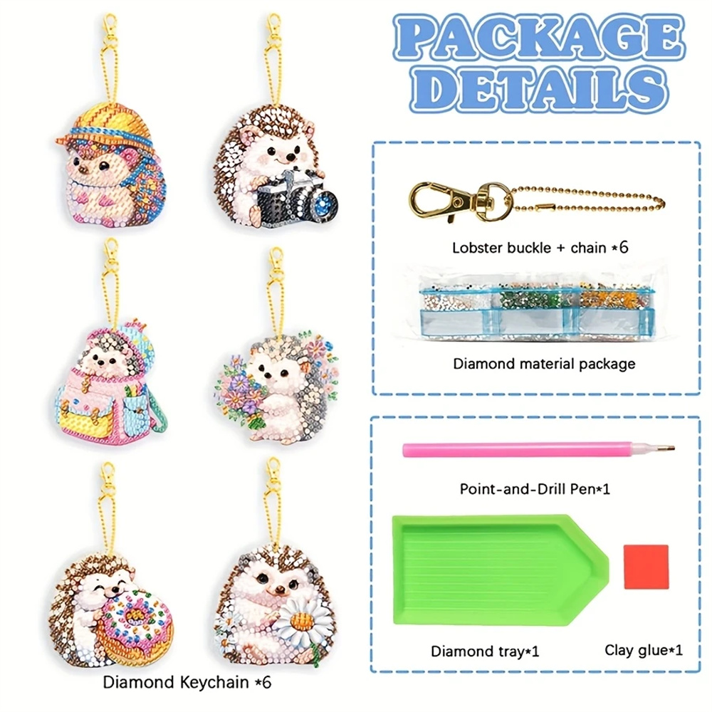 DIY Diamond Painting Keychains - Resin Craft For Beginners recension och pris