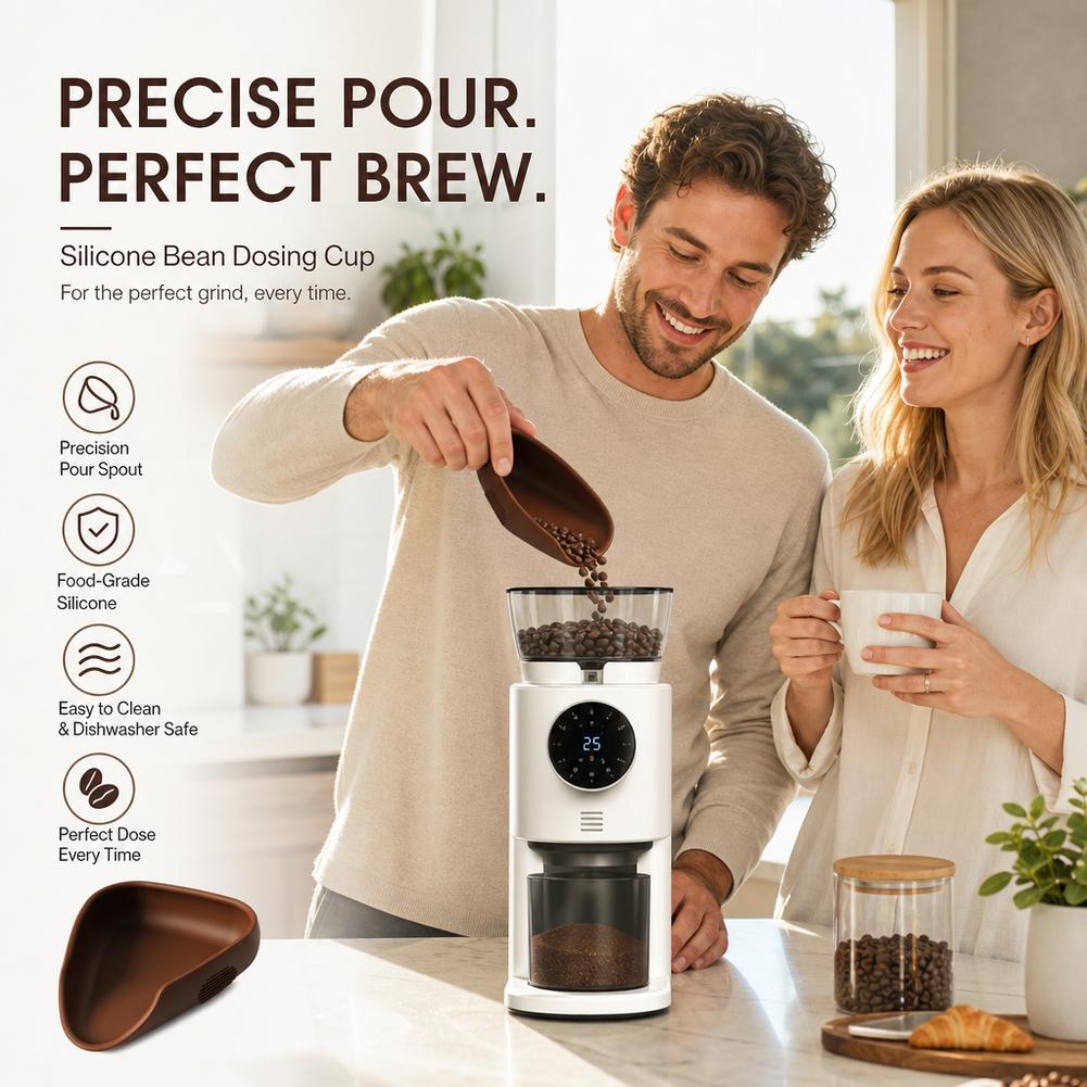 Silicone Coffee Bean Dosing Tr - Mixing Cup Silicone recension och pris